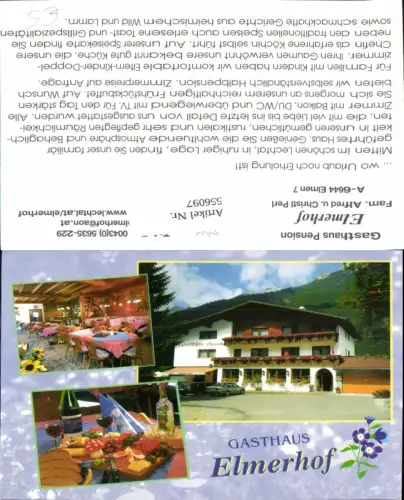 556097,Elmen Lechtal Reutte Gasthof Elmerhof