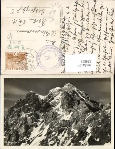 556551,Zugspitze bei Ehrwald Berghotel