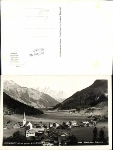 556967,Bichlbach Zugspitze bei Reutte pub Risch Lau 5349