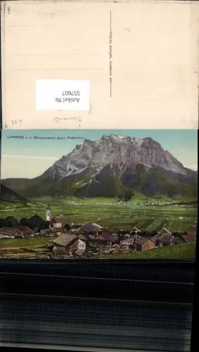557607,Lermoos a.d. Mittenwaldbahn Wetterstein pub Stempfle 697