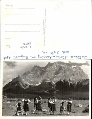 558290,Trachten Tracht Tiroler Volkstracht Tanz Ehrwald Zugspitze