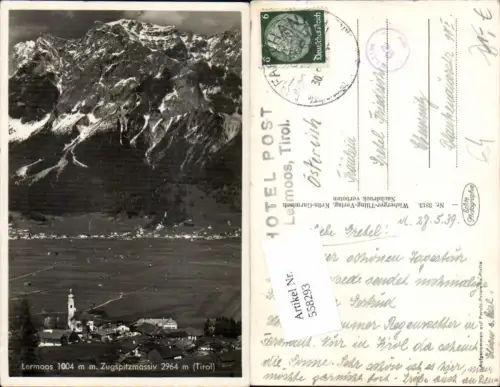558293,Lermoos m. Zugspitze