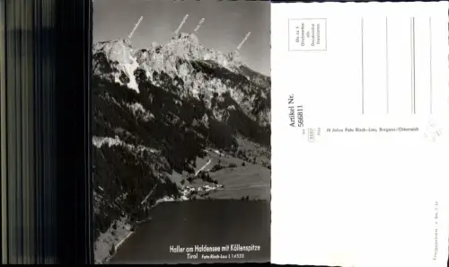 566811,Grän Haller am Haldensee m. Köllenspitze pub Risch-Lau L 14533