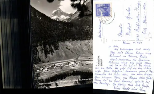566813,Elmen Martinau i. Lechtal m. Hochvogel pub Risch-Lau 13977
