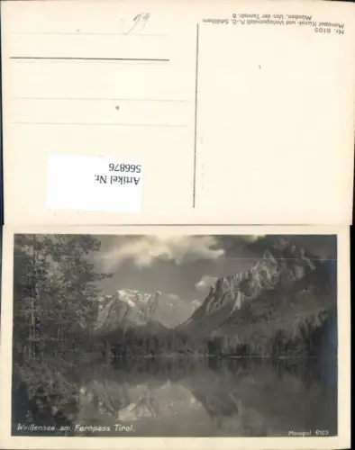 566876,Weißensee a. Fernpass Biberwier
