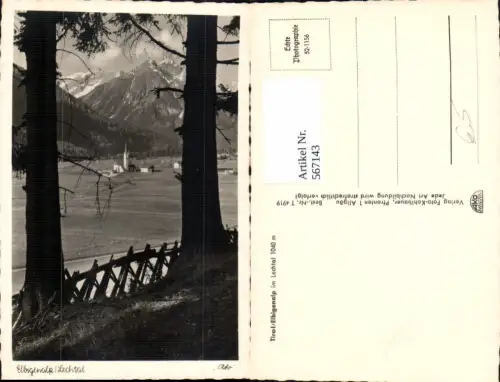 567143,Foto Ak Elbigenalp Lechtal