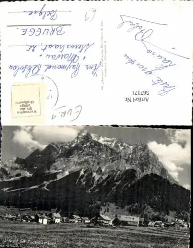 567171,Ehrwald m. Zugspitzmassiv
