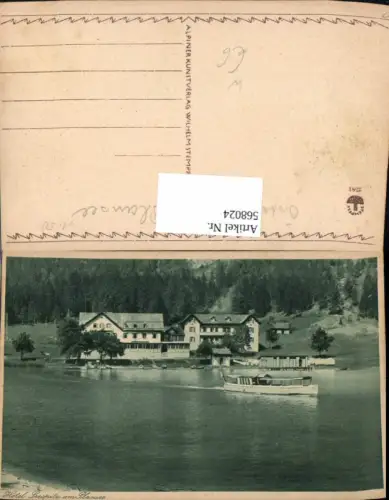 568024,Reutte Hotel Seespitze Plansee Motorboot Boot