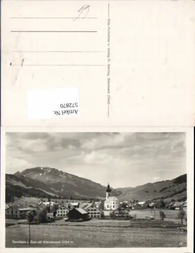 572870,Tannheim in Tirol