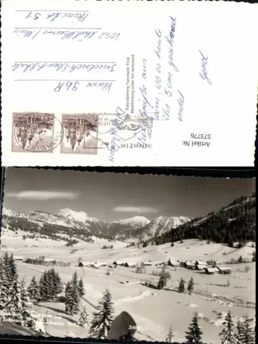 573776,Tannheim i. Tirol Schmieden Aggenstein Winteransicht