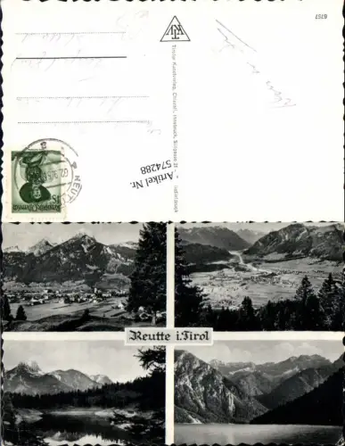 574288,Mehrbild Ak Reutte Ansichten