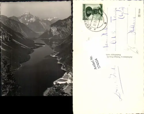 574324,Foto Ak Plansee m. Heiterangersee Heiterwang