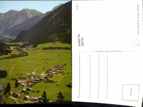 582716,Bach Stockach i. Lechtal Totale