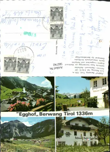 582742,Mehrbild Ak Egghof Berwang Ansichten