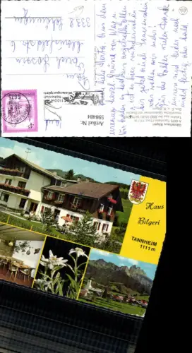 598484,Mehrbild Ak Tannheim Gästehaus Bilgeri Edelweiß