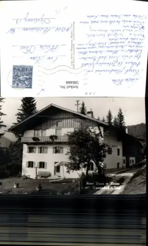 598488,Foto Ak Weissenbach i. Tirol Haus Haas in Rieden Weißenbach am Lech