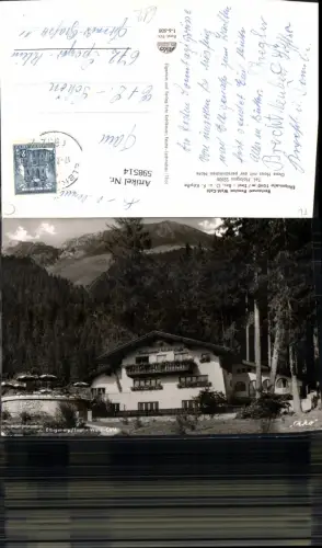 598514,Holzgau Restaurant Pension Wald-Cafe Elbigenalp