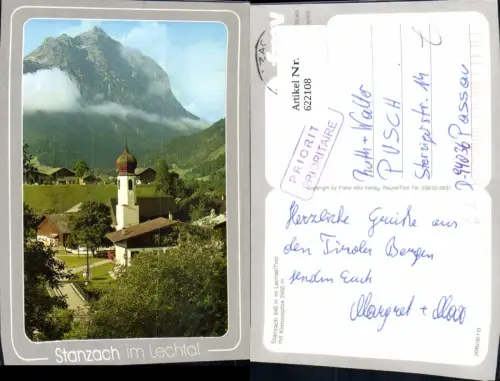 622108,Stanzach i. Lechtal m. Klimmspitze