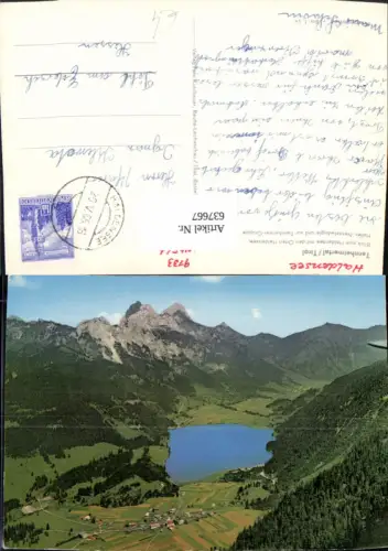637667,Tannheimertal Blick zum Haldensee Haldensee Haller Nesselwängle