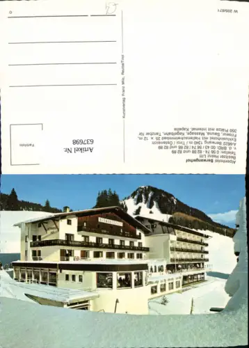 637698,Berwang Alpenhotel Berwangerhof Winteransicht