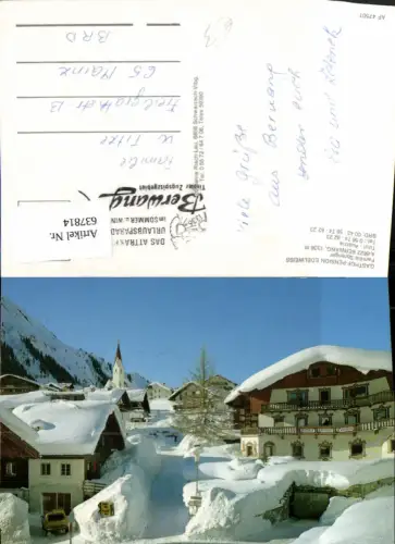 637814,Berwang Gasthof Pension Edelweiss Winteransicht