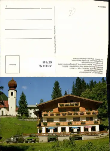 637848,Namlos Berggasthof Namloserhof Kirche