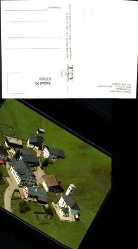 637968,Luftbild Bichlbach Kleinstockach Gasthof Roterstein Kirche Kirchlein