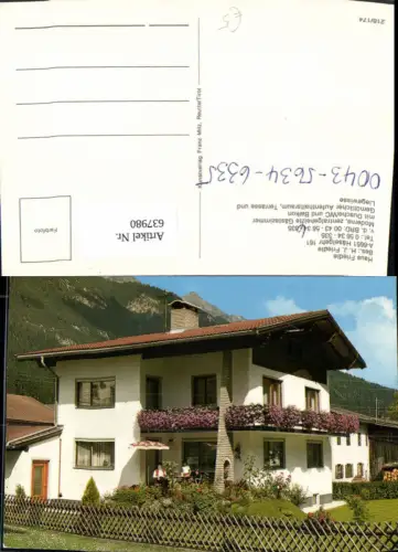 637980,Häselgehr Haus Friedle