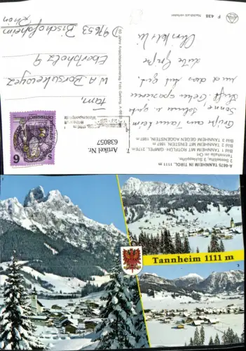 638057,Mehrbild Ak Tannheim Winteransichten