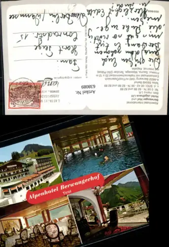 638089,Mehrbild Ak Berwang Alpenhotel Berwanger Hof u. Hotel Jagdhaus Litt