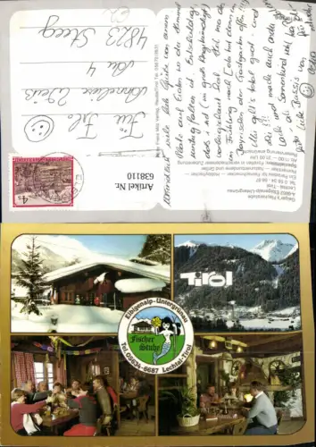 638110,Mehrbild Ak Elbigenalp Untergrünau Geigers Fischerstube
