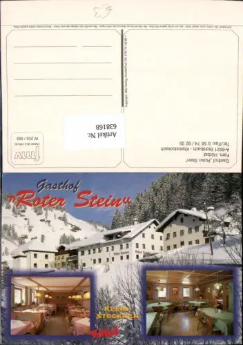 638168,Mehrbild Ak Bichlbach Kleinstockach Gasthof Roter Stein