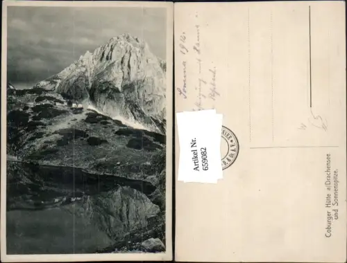 659082,Coburger Hütte a. Drachensee u. Sonnenspitze b. Ehrwald