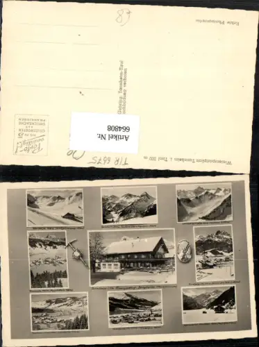 664808,Mehrbild Ak Tannheim i. Tirol Winteransichten
