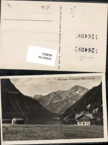 664823,Vilsalpsee mit Gasthof Tannheim Tirol