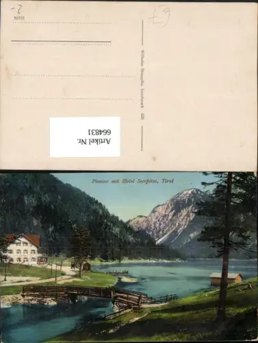 664831,Plansee mit Hotel Seespitze Breitenwang