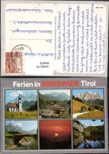 664878,Mehrbild Ak Biberwier Ansichten