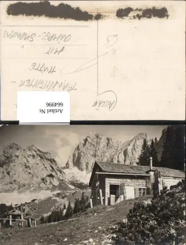 664996,Nesselwängle Thannheimer Hütte Tannheimer Hütte