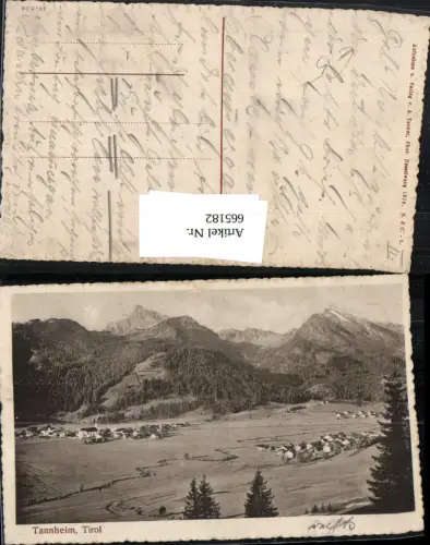 665182,Tannheim i. Tirol Totale