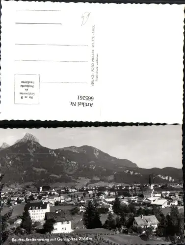 665261,Foto Ak Reutte Breitenwang mit Gernspitze