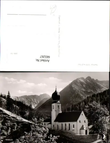 665267,Foto Ak Namlos i. Tirol Kirche