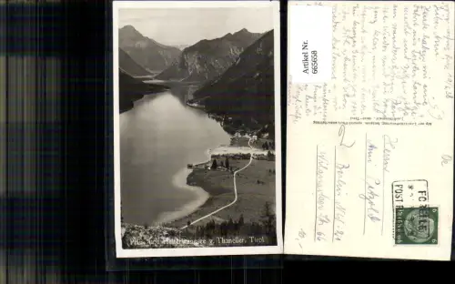 665658,Foto Ak Plan u. Heiterwangersee g. Thaneller Heiterwang