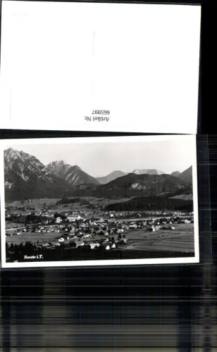 665997,Foto Ak Reutte i. Tirol Totale