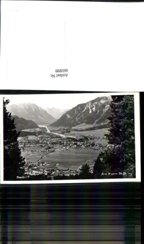 665999,Foto Ak Reutte i. Tirol Totale