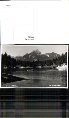 666003,Foto Ak Reutte i. Tirol Urisee Ruderboot