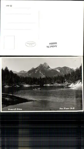 666004,Foto Ak Reutte i. Tirol Urisee Ruderboot