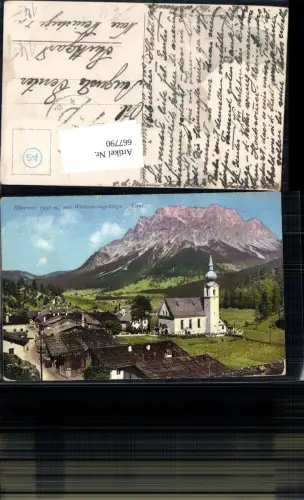 667790,Biberwier m. Wettersteingebirge pub Purger Co 11703
