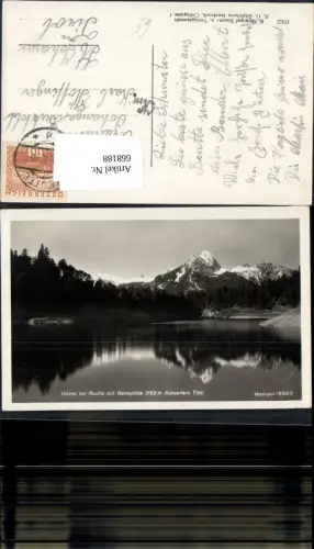 668188,Urisee b. Reutte m. Gernspitze Ausserfern Tirol