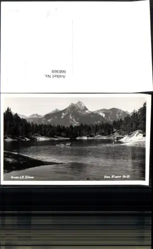 668369,Foto Ak Reutte i. Tirol Urisee Ruderboot