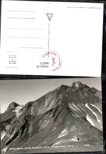 668775,Foto Ak Kaisers Kaiserjochhaus Stanzkogel u. Hirschpleiskopf